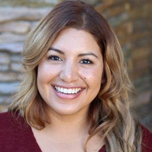 Woman with beautiful teeth smiling at camera